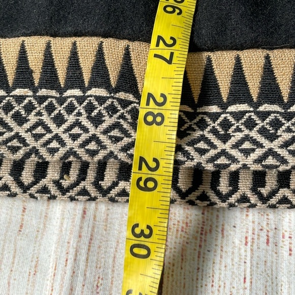 Coco + Carmen Ceretti full zip wool jacket Black Tapestry print NWT Size S/M - Picture 10 of 15